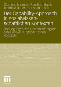 Vorderes Coverbild Der Capability-Approach in sozialwissenschaftlichen Kontexten