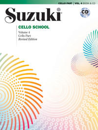 Vorderes Coverbild Suzuki Cello School Cello Part & CD, Volume 4 (Revised)