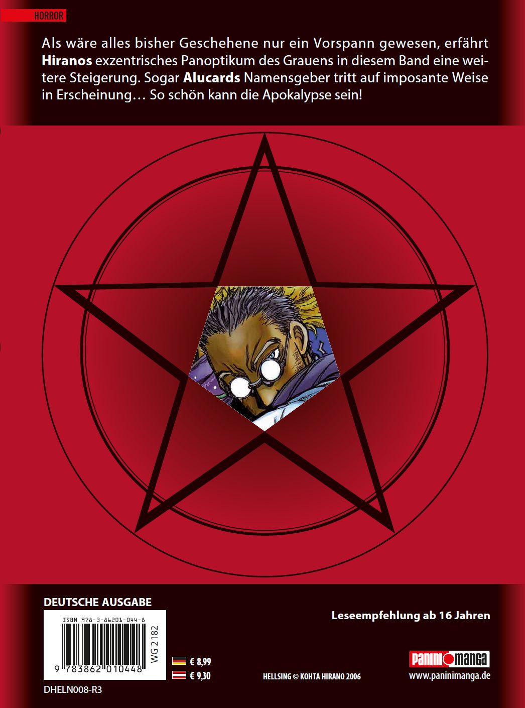 Rückseitencover Hellsing Neue Edition 08