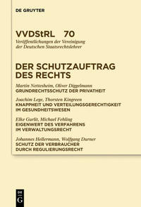 Vorderes Coverbild Der Schutzauftrag des Rechts