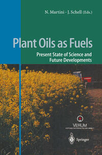 Vorderes Coverbild Plant Oils as Fuels