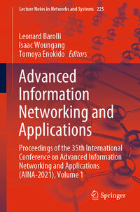 Vorderes Coverbild Advanced Information Networking and Applications