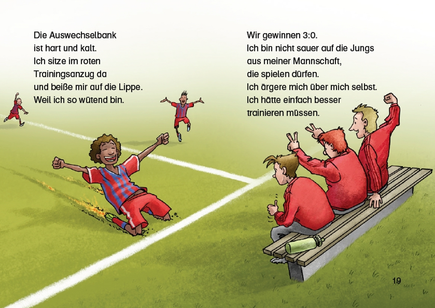 Beispielinhalt (Bild) Mein Weg in die Startelf
