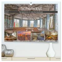 Vorderes Coverbild Tschernobyl - Die Sperrzone um das Atomkraftwerk (hochwertiger Premium Wandkalender 2025 DIN A2 quer), Kunstdruck in Hochglanz