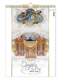 Vorderes Coverbild Orgeln 2025
