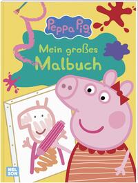 Vorderes Coverbild Peppa Wutz Ausmalbilder: Mein großes Malbuch