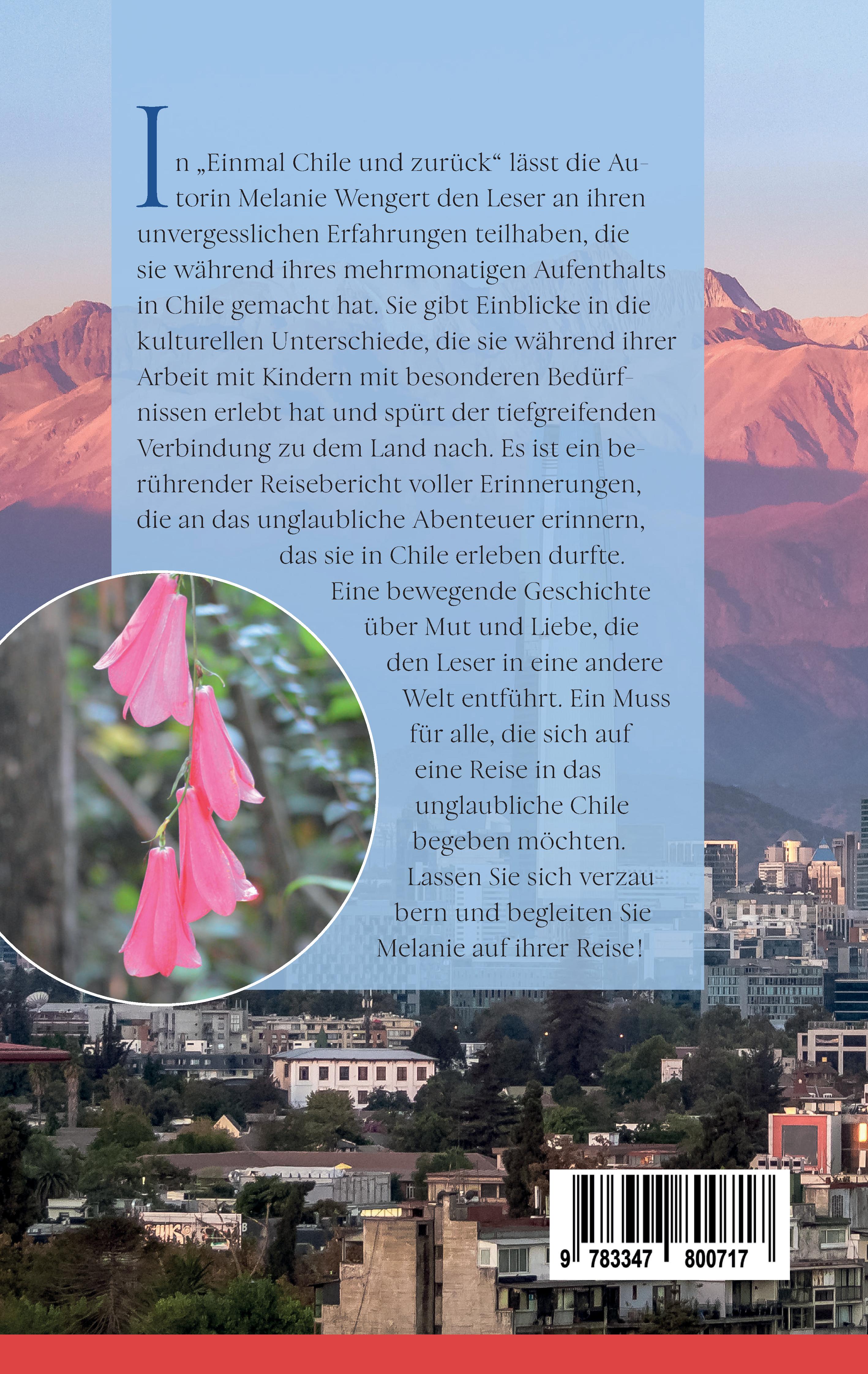 Rückseitencover Einmal Chile und zurück