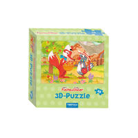 Vorderes Coverbild Trötsch Fuchs und Elster 3D Puzzle Apfelbaum
