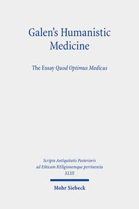 Vorderes Coverbild Galen's Humanistic Medicine