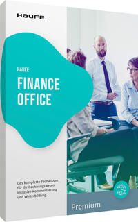 Vorderes Coverbild Haufe Finance Office Premium