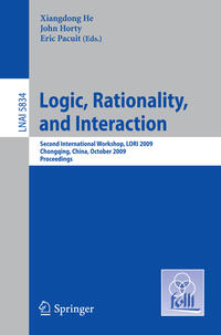Vorderes Coverbild Logic, Rationality, and Interaction