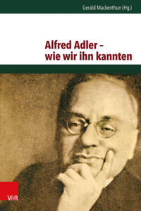 Vorderes Coverbild Alfred Adler – wie wir ihn kannten