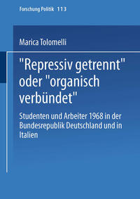 Vorderes Coverbild „Repressiv getrennt“ oder „organisch verbündet“