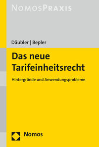 Vorderes Coverbild Das neue Tarifeinheitsrecht