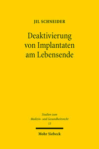 Vorderes Coverbild Deaktivierung von Implantaten am Lebensende