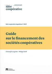 Vorderes Coverbild Guide sur le financement des sociétés coopératives