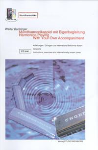 Vorderes Coverbild Mundharmonikaspiel mit Eigenbegleitung