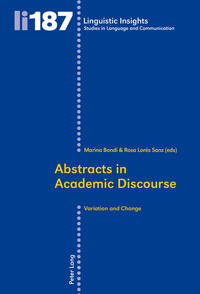 Vorderes Coverbild Abstracts in Academic Discourse