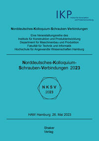 Vorderes Coverbild Norddeutsches Kolloquium Schraubenverbindungen 2023