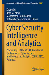 Vorderes Coverbild Cyber Security Intelligence and Analytics