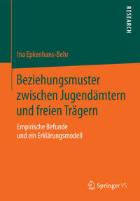 Vorderes Coverbild Beziehungsmuster zwischen Jugendämtern und freien Trägern