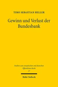 Vorderes Coverbild Gewinn und Verlust der Bundesbank