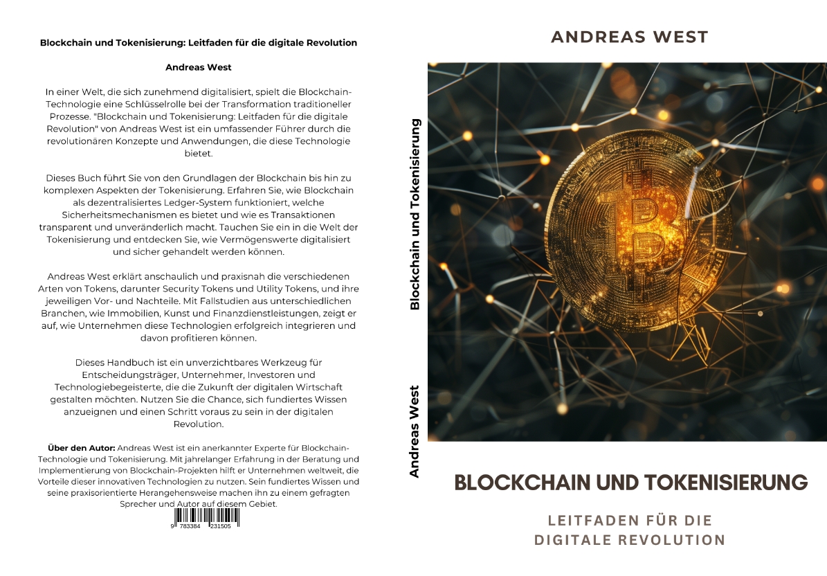 Gesamtes Coverbild Blockchain und Tokenisierung
