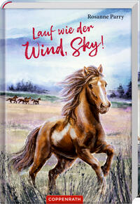 Vorderes Coverbild Lauf wie der Wind, Sky!