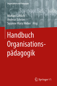 Vorderes Coverbild Handbuch Organisationspädagogik