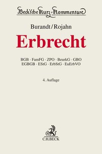 Vorderes Coverbild Erbrecht