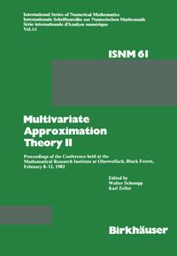 Vorderes Coverbild Multivariate Approximation Theory II