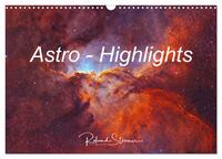 Vorderes Coverbild Astro - Highlights (Wandkalender 2025 DIN A3 quer), CALVENDO Monatskalender