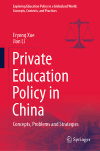 Vorderes Coverbild Private Education Policy in China