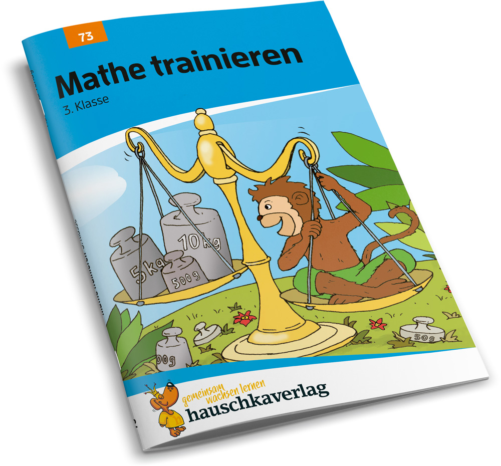 Beispielinhalt (Bild) Übungsheft 3. Klasse - Mathe trainieren