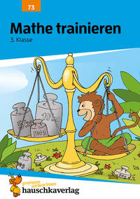 Vorderes Coverbild Übungsheft 3. Klasse - Mathe trainieren
