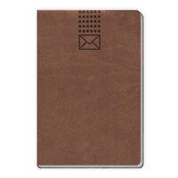 Vorderes Coverbild Trötsch Adressbuch Soft Touch Mini Braun