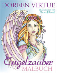 Vorderes Coverbild Engelzauber Malbuch