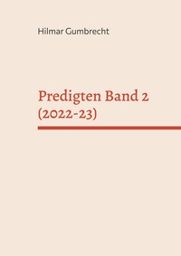 Vorderes Coverbild Predigten Band 2 (2022-23)