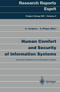 Vorderes Coverbild Human Comfort and Security of Information Systems
