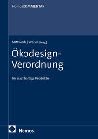 Vorderes Coverbild Ökodesign-Verordnung für nachhaltige Produkte: Ökodesign-VO