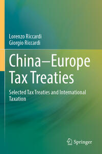 Vorderes Coverbild China–Europe Tax Treaties