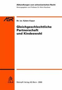 Vorderes Coverbild Gleichgeschlechtliche Partnerschaft und Kindeswohl
