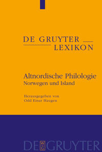 Vorderes Coverbild Altnordische Philologie