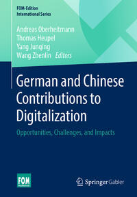 Vorderes Coverbild German and Chinese Contributions to Digitalization