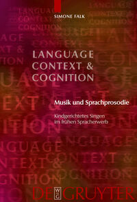 Vorderes Coverbild Musik und Sprachprosodie