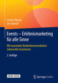 Vorderes Coverbild Events – Erlebnismarketing für alle Sinne