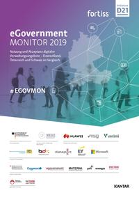 Vorderes Coverbild eGovernment MONITOR 2019
