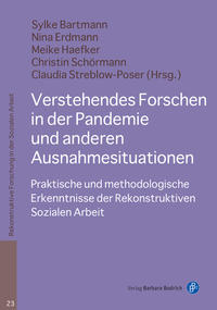 Vorderes Coverbild Verstehendes Forschen in der Pandemie und anderen Ausnahmesituationen