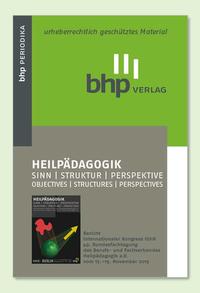 Vorderes Coverbild HEILPÄDAGOGIK Sinn/Struktur/Perspektive