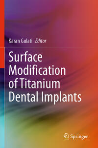 Vorderes Coverbild Surface Modification of Titanium Dental Implants